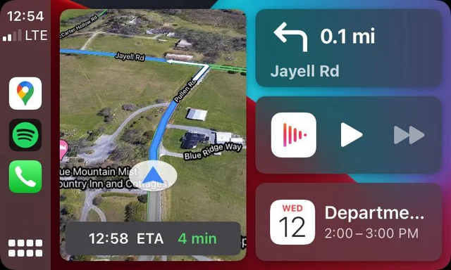Apple CarPlay Interface 2